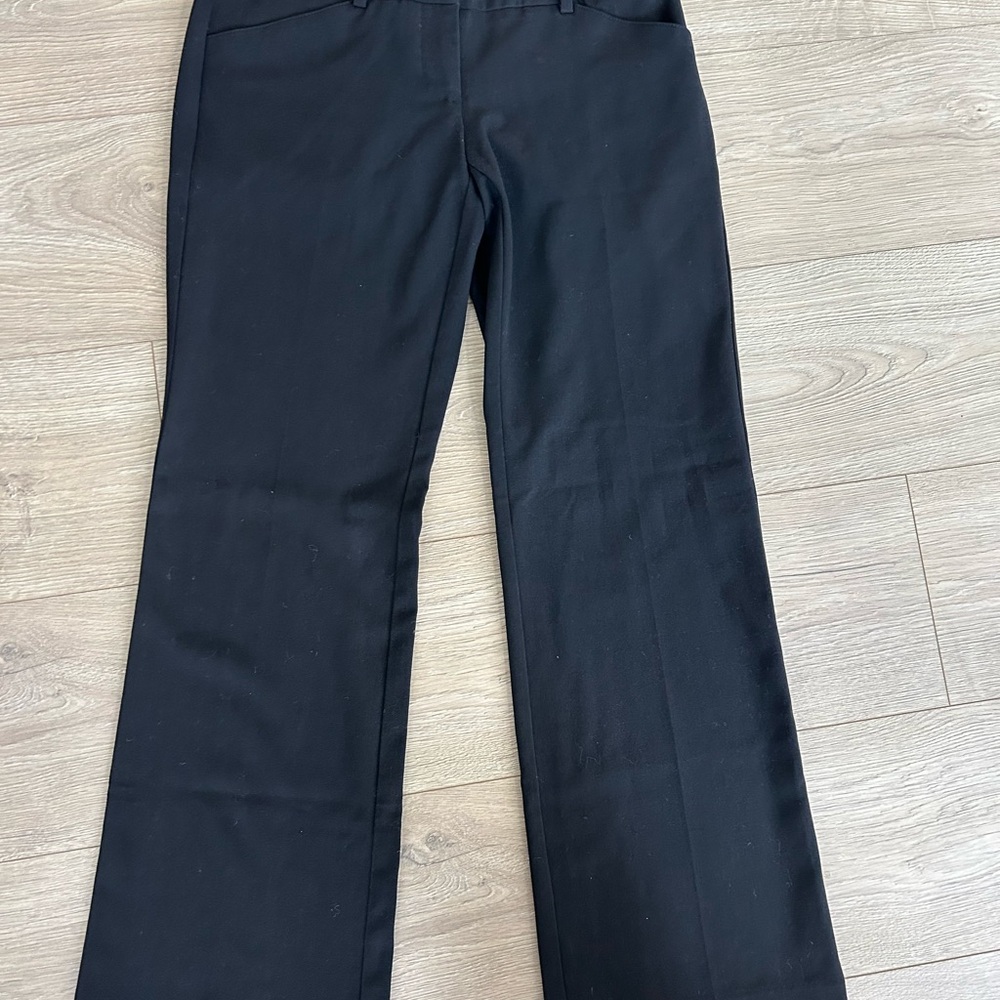 7th Avenue New York Black Pants Womens Petite Size 2 Suiting Collection